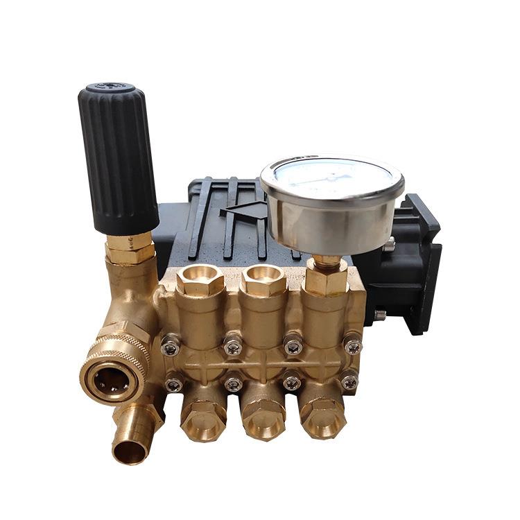 包邮汽油机超高压泵头洗车器喷头瓷柱塞全铜高压泵头