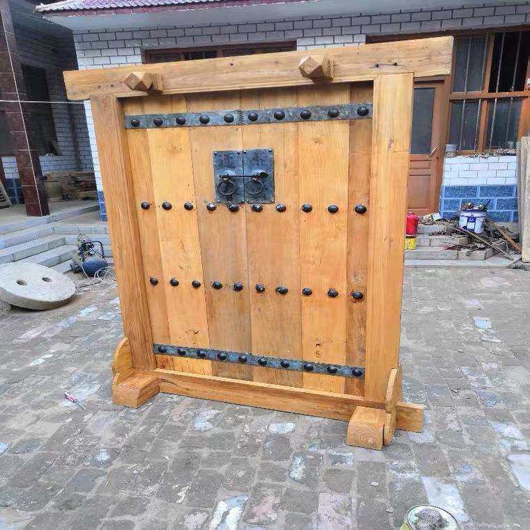 新中式老榆木门板原木茶桌餐桌办公桌面旧木料大门复古老榆大门,鲜花速递/花卉仿真/绿植园艺,割草机/草坪机,淘宝优惠券,粉丝福利购,淘宝优惠卷