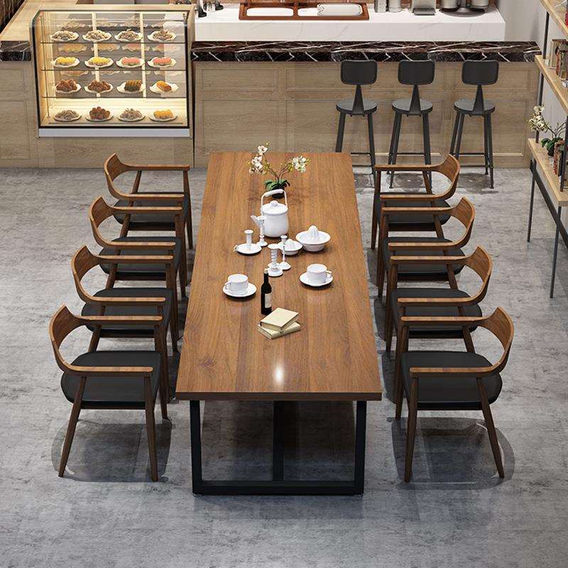 现代办公桌椅组合公司商用大型会议桌长桌剧本杀桌子实木办公桌