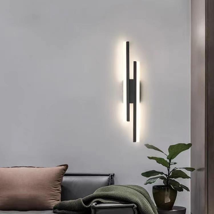 北欧简约室内壁灯轻奢创意客厅餐厅玄关过道灯中式复古卧室床头灯