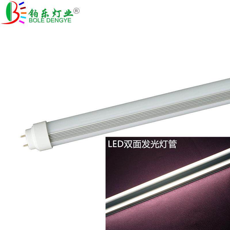 0.6米双面360度发光日光灯管T10led灯管户外广告牌公交站地铁站