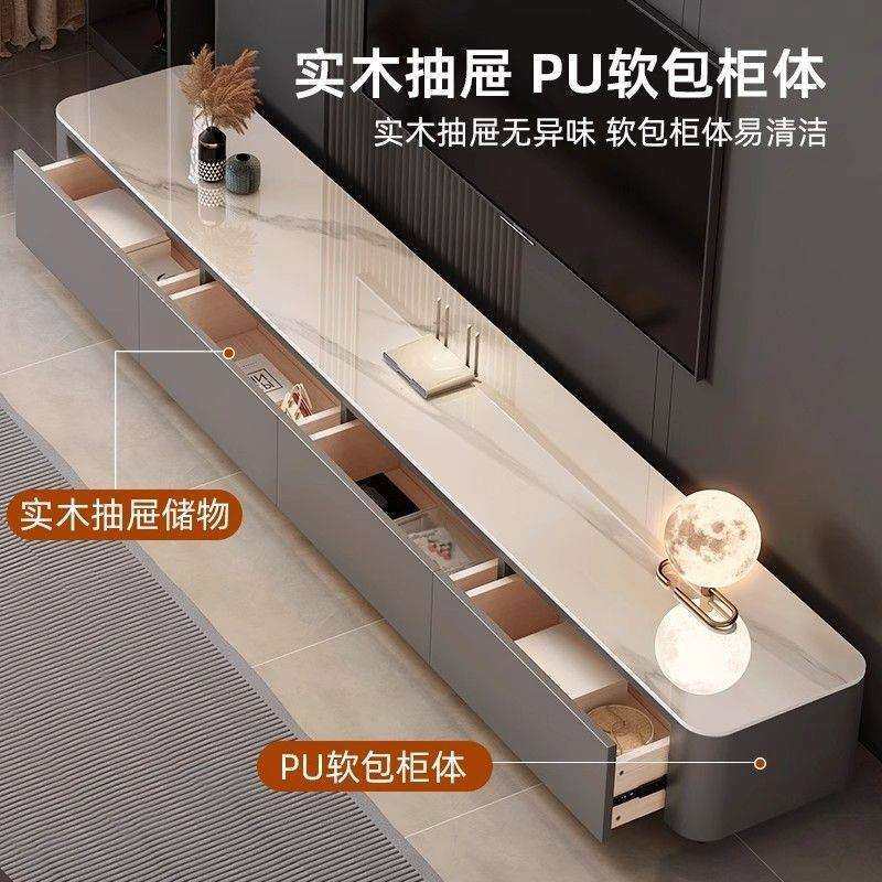 实木电视柜客厅家用茶几组合现代简约小户型客厅地柜多功能储物柜