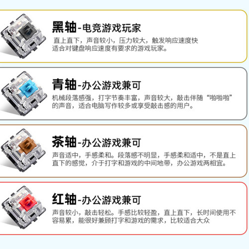 R87 Pro电竞机械键盘游戏有线电脑RGB热插拔客制化茶轴98/108配列
