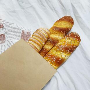 仿真法棍长式面包模型假食物蛋糕舞台表演橱窗大摆设拍摄道具包邮