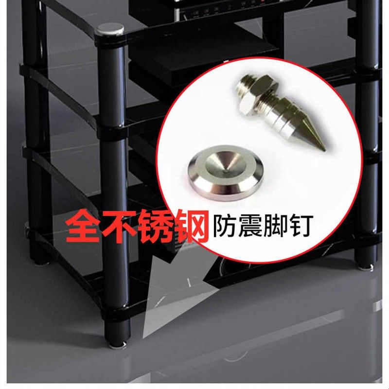 功放音响架机柜影音架音响放置架音箱设备柜家用电视机柜功放机柜图片