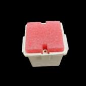 穿筋盒填充泡沫预埋模块剪力墙暗盒接线盒封堵底盒块直销86型线盒