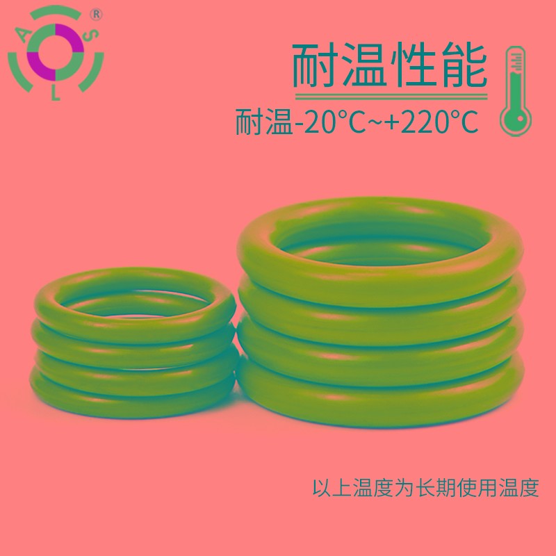 速发o圈密封圈防水耐油耐磨管道外径(-50mm)*4mm/5只氟胶o型圈
