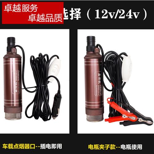速发高端泵12v大功率150w柴油泵24v大流小抽水泵自型加油泵量吸抽