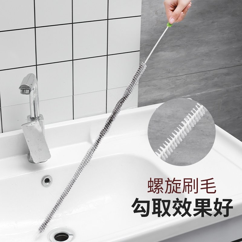 速发可弯曲管道疏通池厨房水槽存水弯清理堵塞工具水水下器道疏通