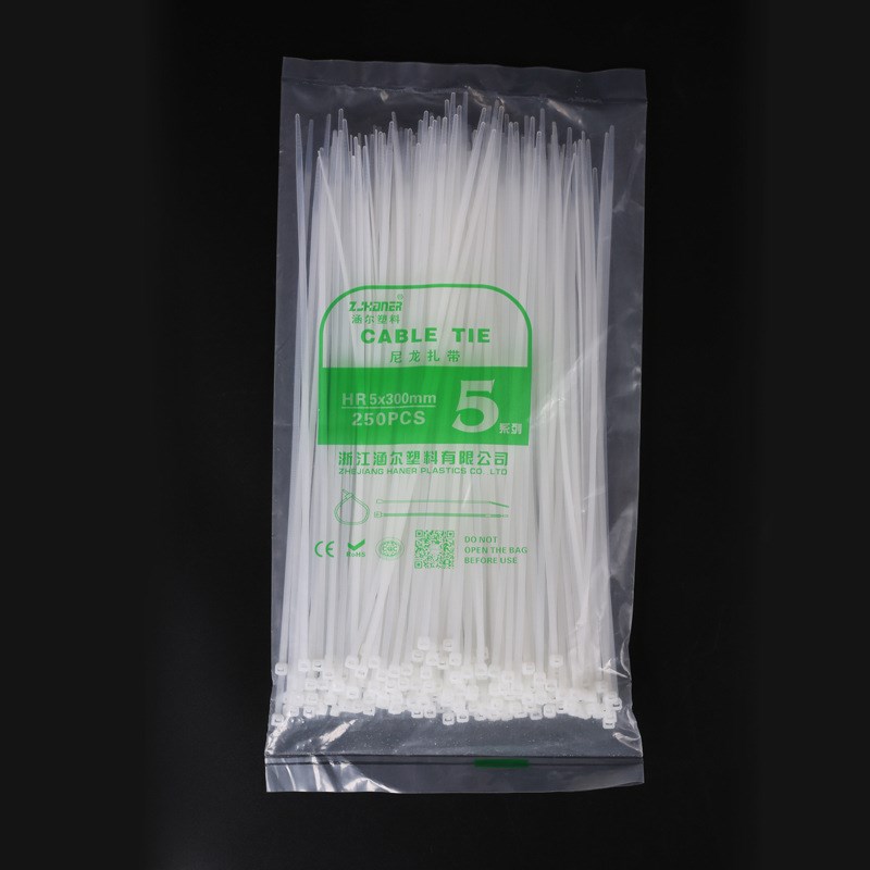 速发式园尼林5扎线带电线收纳器塑料扎带龙x200至5x500非标扎扣