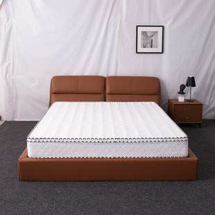 速发椰棕床垫透直舒适家用厂室学生宿舍钢丝圆弹簧工卧气供乳胶床