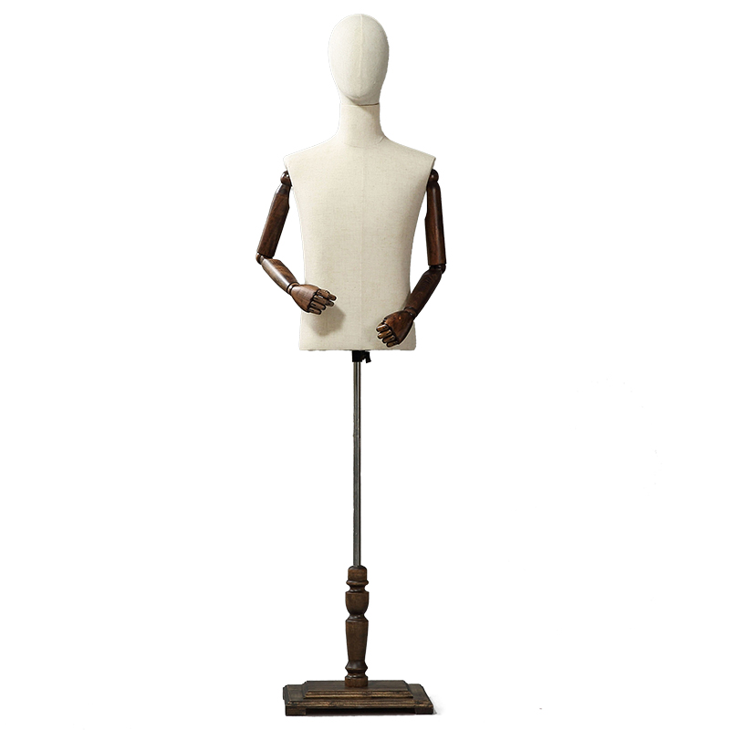 速发服装模特道具半身包布人台展男架服窗店橱装全身示士模特架带