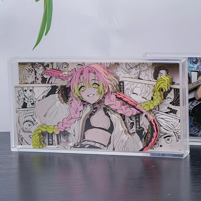 鬼灭之刃无限城3D立体水晶盲盒