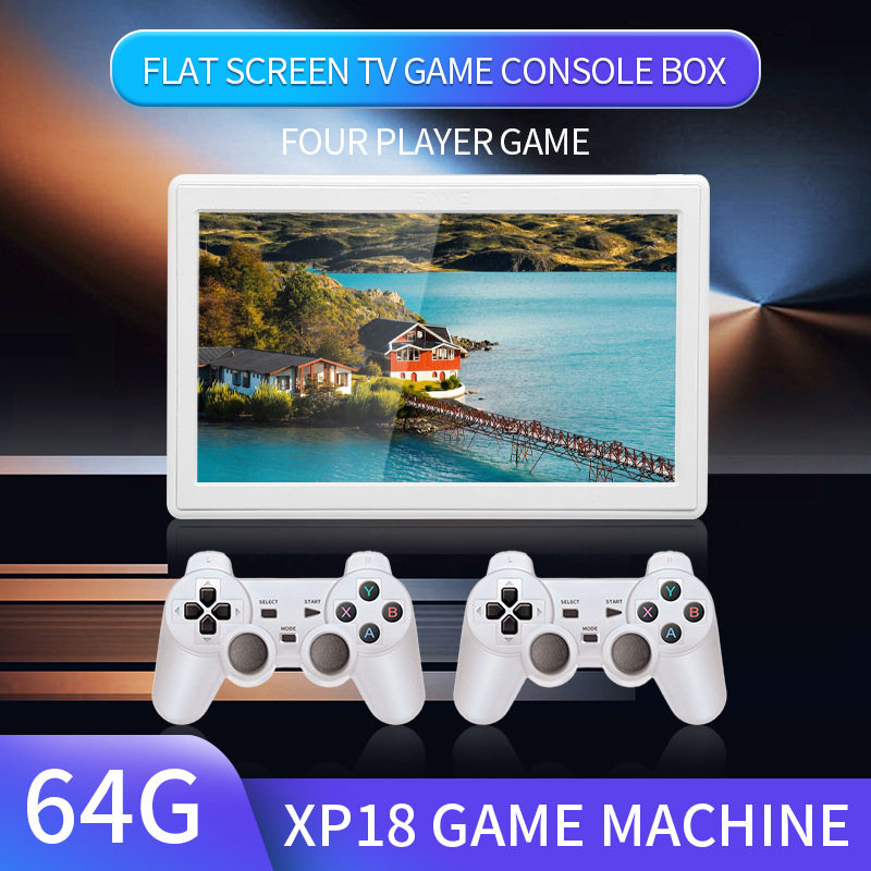 XP18平板游戏机可连接电视7英寸掌机礼物家庭娱乐大型3d多人对战
