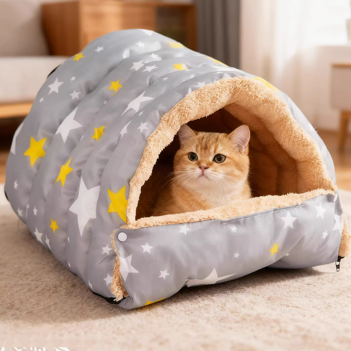 猫窝冬季封闭式安全感猫床保暖加绒四季通用猫咪睡袋狗窝宠物窝,宠物/宠物食品及用品,猫窝/屋/帐篷/沙发,淘宝优惠券,粉丝福利购,淘宝优惠卷