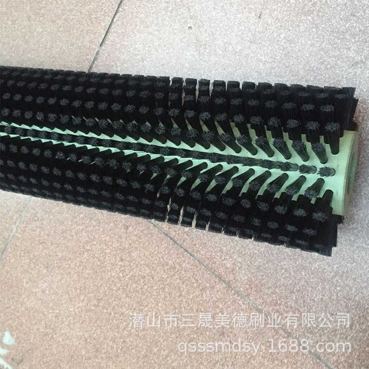 供应尼龙刷辊 尼龙毛刷辊 清洗刷辊 毛刷圆盘 不织布刷辊 尼龙刷