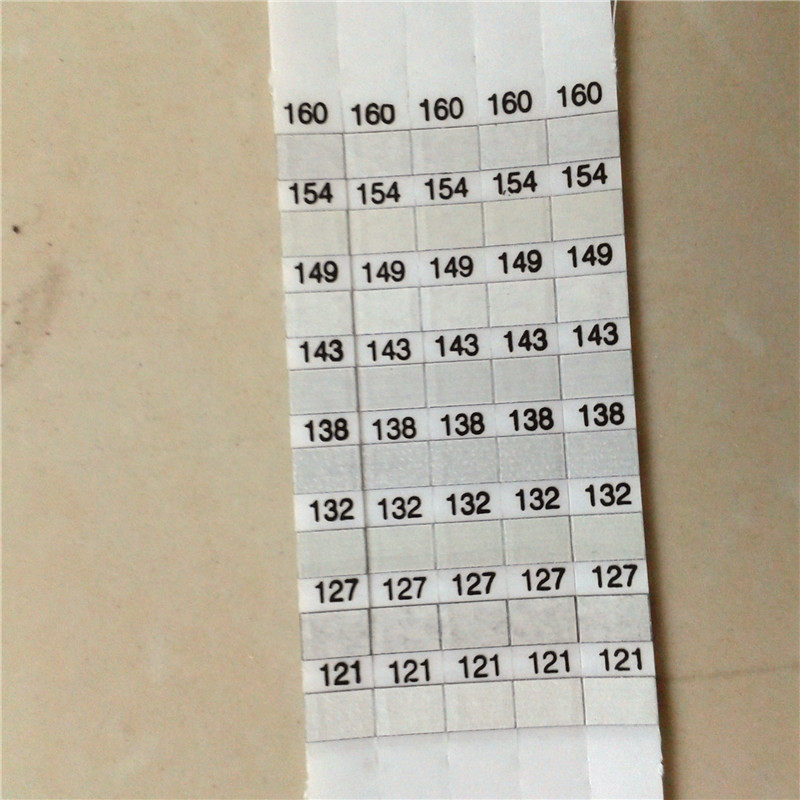 【代理】121-160度纺织测温纸TMC温度纸英国THERMAX温度标贴