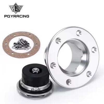 EBAY爆款改装汽配6孔抛光燃油箱铝盖口径：35.5MM