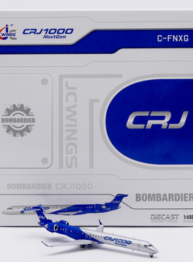 JC Wings 1:400 庞巴迪原厂 CRJ-1000ER NextGen C-FNXG LH4407