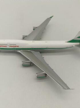 特价herpa 1:400 国泰航空 波音B747-400 VR-HOP 合金飞机模型
