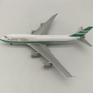 特价herpa 1:400 国泰航空 波音B747-400 VR-HOP 合金飞机模型