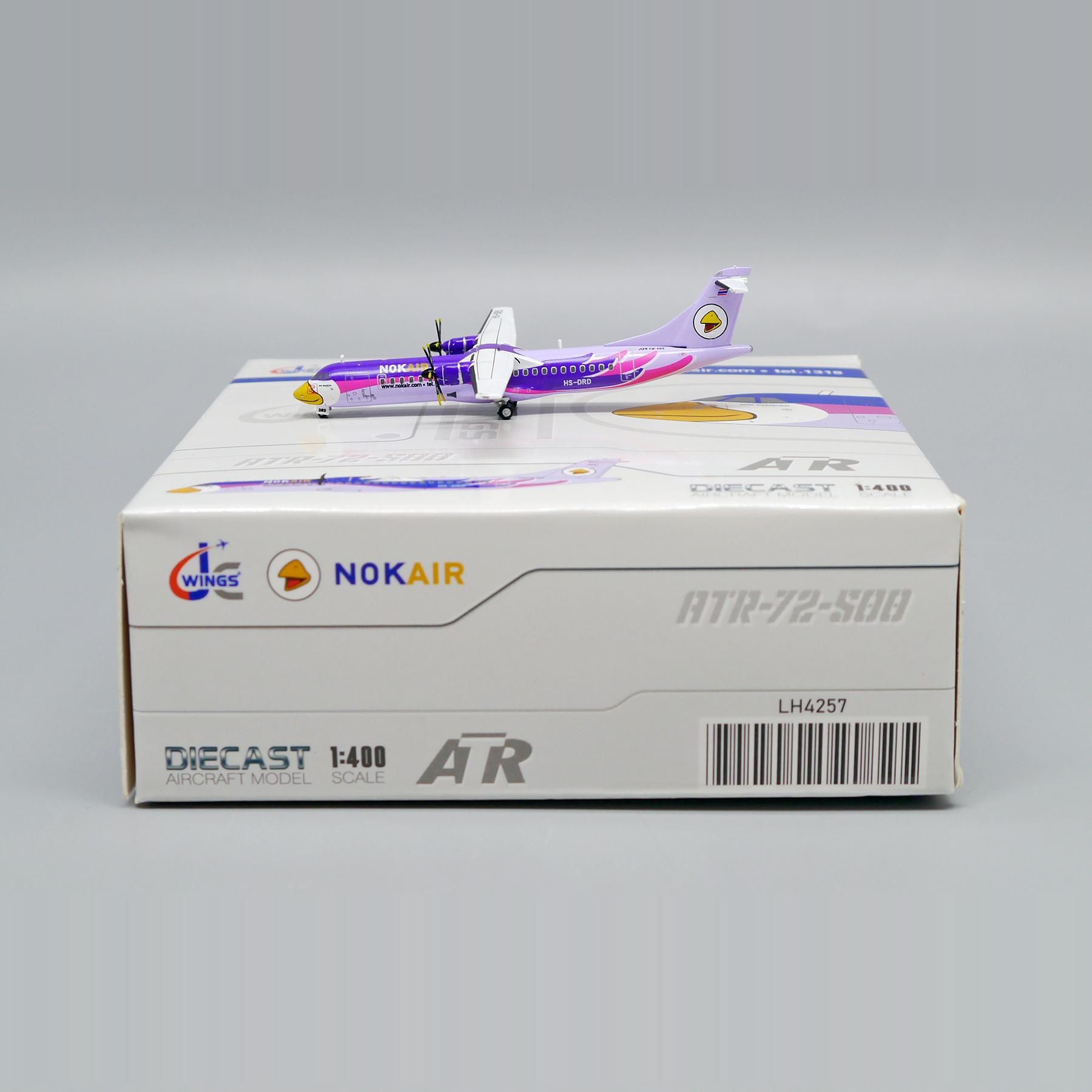 JC Wings LH4257 1:400 泰鸟航空 ATR72-500 HS-DRD 合金飞机模型