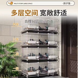 鸽子笼家用特大号养鸽子专用笼巢箱新型养殖柯尔鸭配对笼鸽舍鸽笼