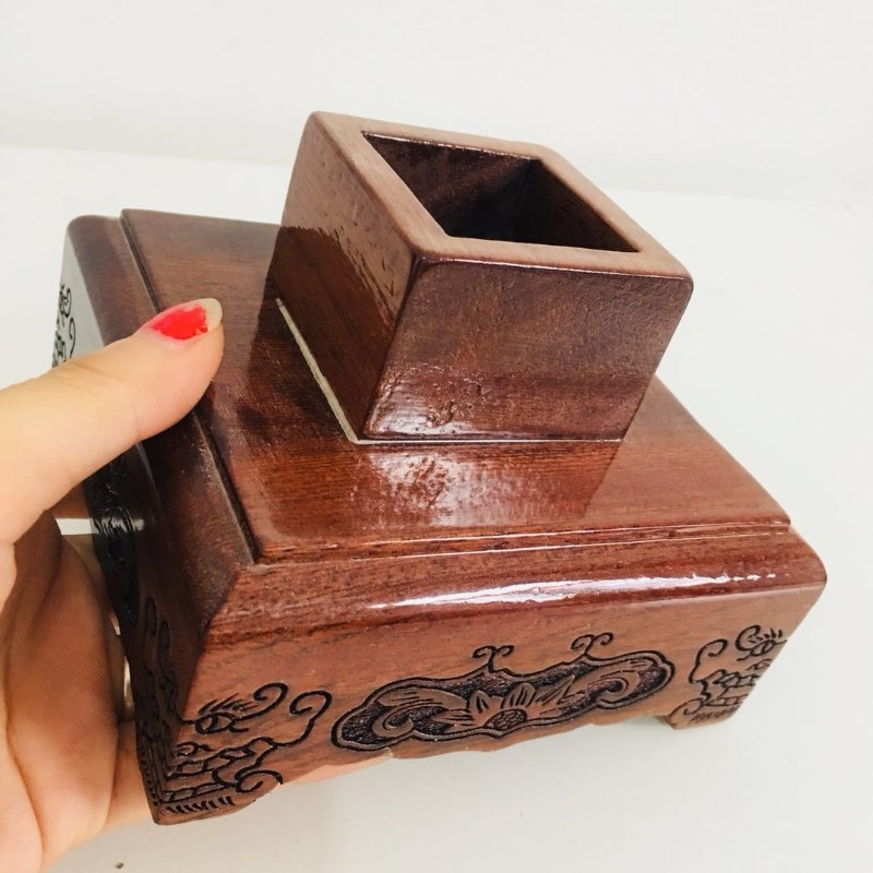 道家用品法尺六十甲子道士尺子三十六天罡法尺天蓬尺法器底座桃木