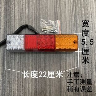 叉车尾灯双面灯龙工合力柳工LED方灯 三色后尾灯转向灯叉车前小灯