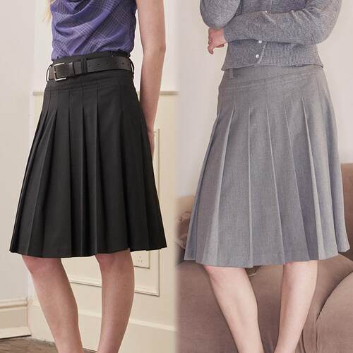 半身裙简约学院风通勤显瘦
