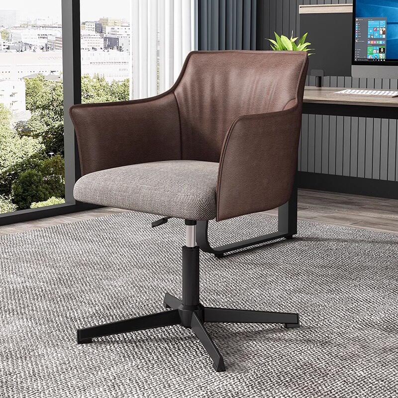 轻奢餐椅餐厅靠背椅现代简约家用椅子北欧舒适皮艺椅书桌梳妆台椅