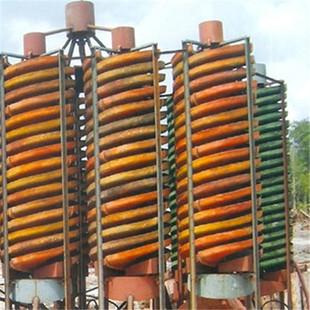 锰矿电动旋转选矿机 金铁锡矿重晶石矿用河道泥沙选矿溜槽选矿机