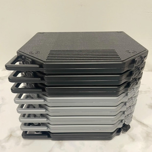 开盘机磁带盘包装盒 10寸空盘盘盒 铝盘pvc收纳盒 装带盒