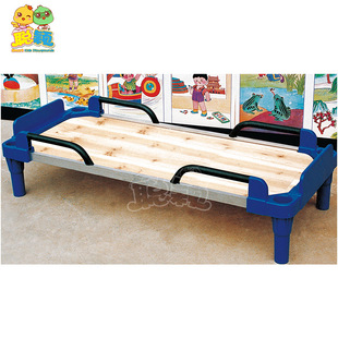 供应幼儿园休息室小床 幼儿活动床 儿童午托床 幼儿叠叠床销售