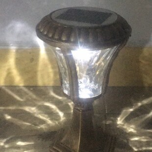 太阳能柱头灯家用室外花园别墅庭院灯户外小区门柱大门围墙门头灯