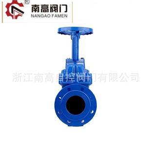 明杆软密封法兰闸阀Z41X DN65球墨铸铁弹性座封闸阀 25Q