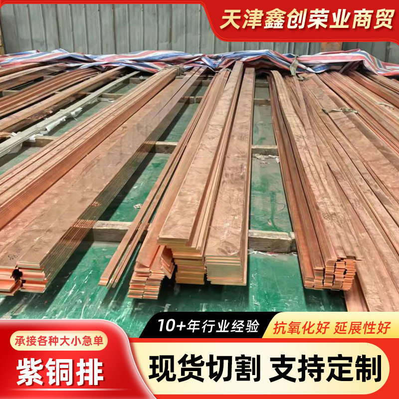 地铁水平接地极铜排TMY50*5mm垂直接地极接地引出装置铜母线