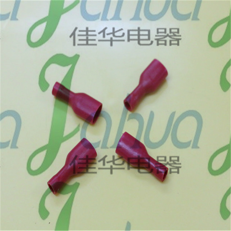 FDFD1.25-187（8）母预全绝缘端头   冷压接线端子 4.8插簧端子