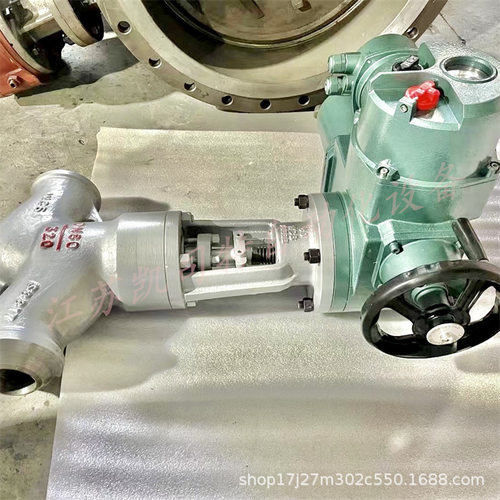 电压AC380VJ961Y-P54 140V手电一体水电站使用电动焊接截止阀DN32