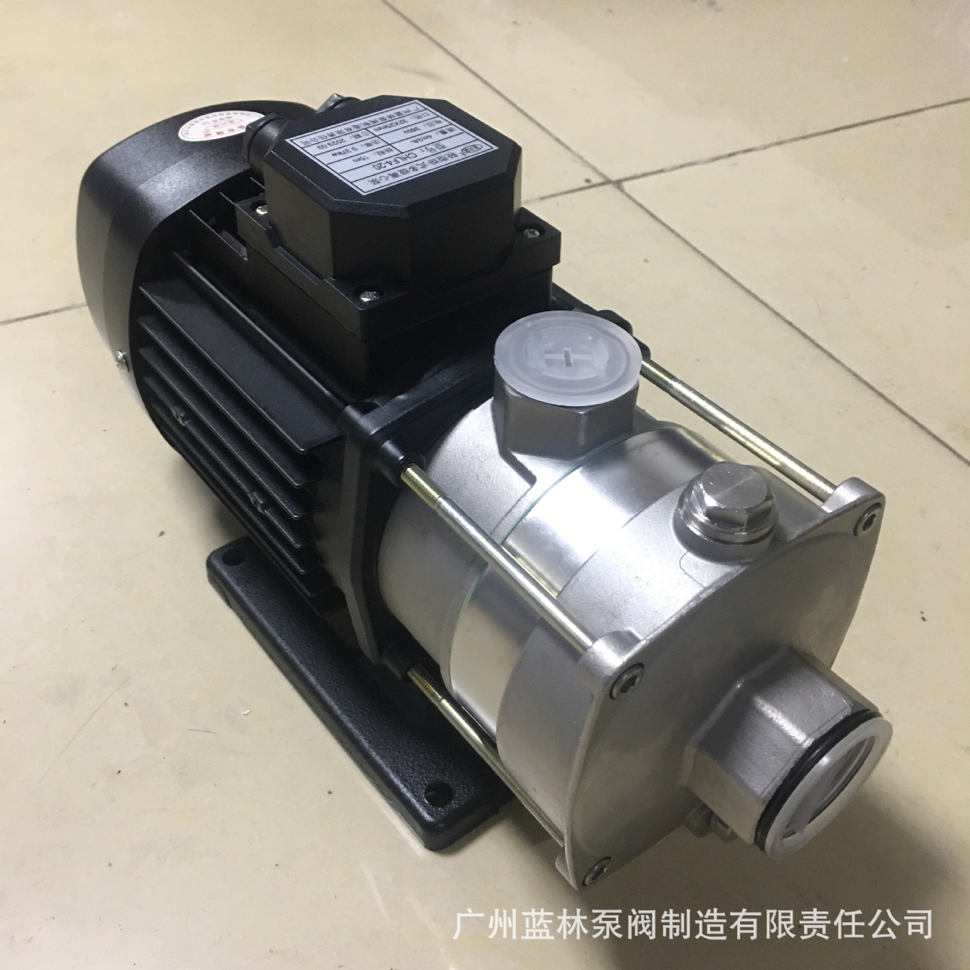 不锈钢增压循环泵 CHLF12-40卧式分段式多级离心泵