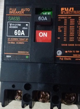 富士断路器SA63B EA53B EA103B