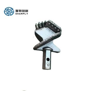 挖掘机钻头配件拖拉机钻头配件鱼尾合金钻尖厂家生产 工程机械