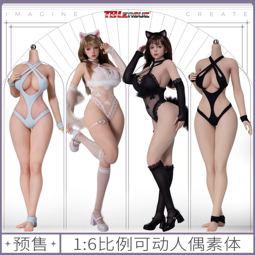 TBLeague1/6猫女郎铂金硅胶素体