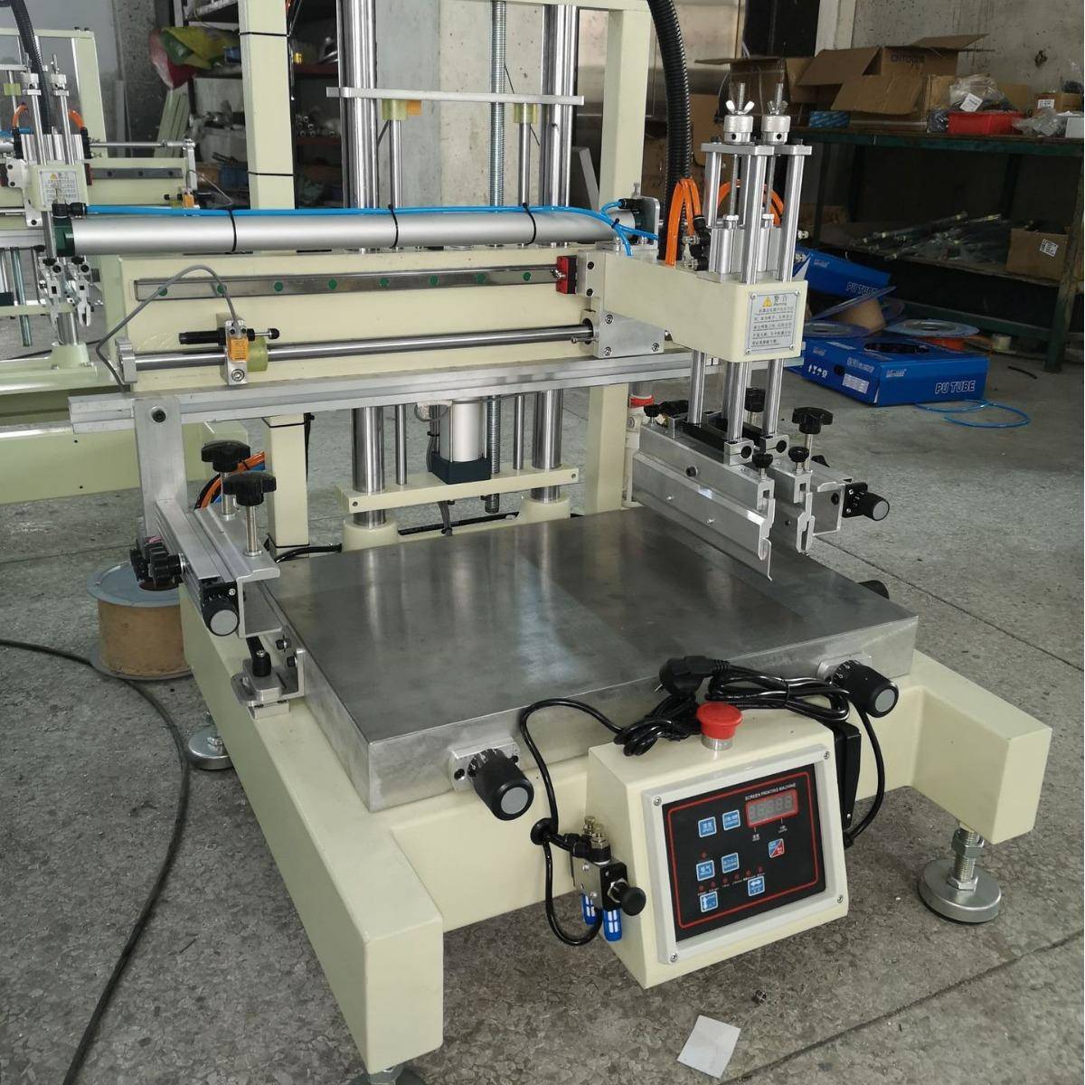 小型平面丝印机半自动小型丝印机吸气平面丝印机丝网4060丝印