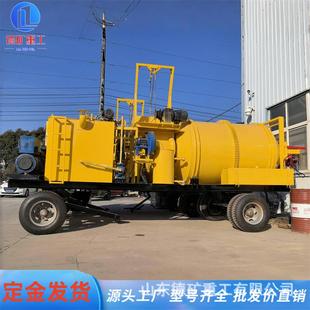 沥青再生机 废旧沥青拌和机沥青加热再生搅拌车公路养护修整拖挂式