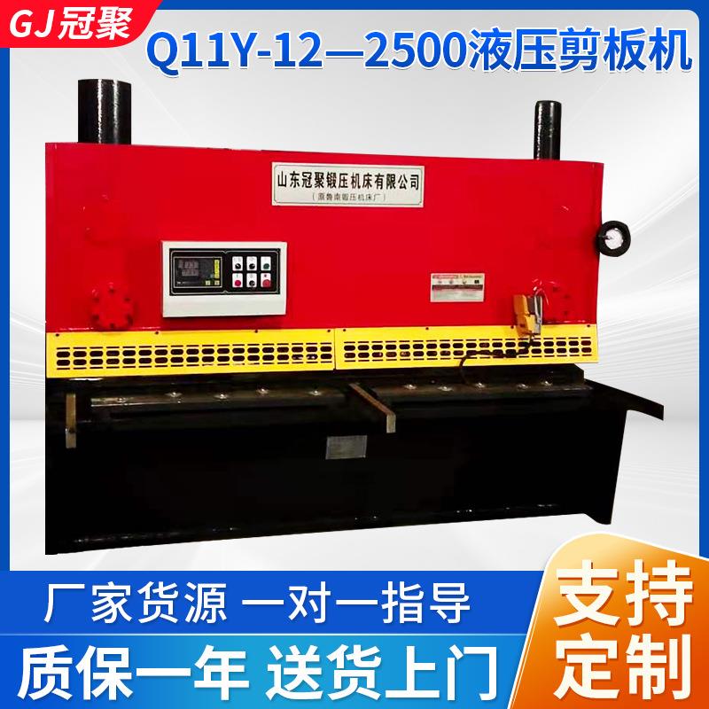 供应Q11Y-12*2500液压闸式剪板机不锈钢摆式全自动数控剪板机16
