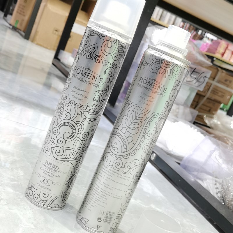 罗门发胶干胶影楼化妆师专用强力定型喷雾美发盘发蓬松持久淡香