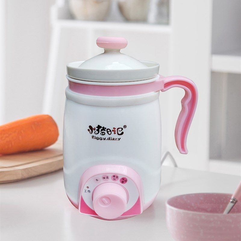 适配位美煲汤锅电炖杯电热杯加热水杯陶瓷煮粥杯电器内胆盖子配件