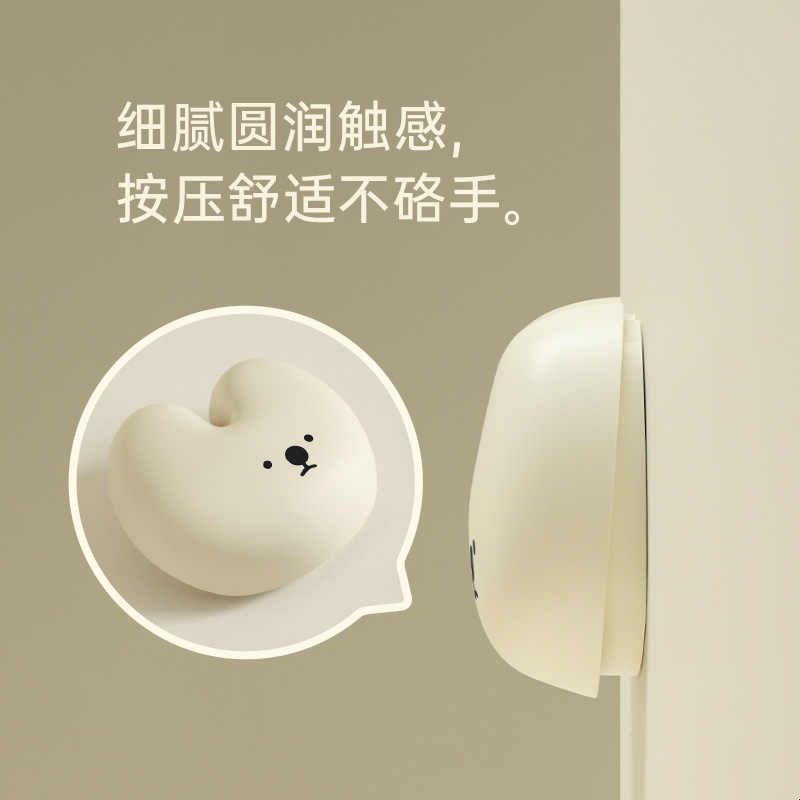 儿童分房呼叫器家用宝宝分床房间呼叫铃楼上楼下小兔子门铃自发电图片