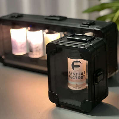 户外露营38explore灯箱透明氛围露营灯收纳盒精致露营38灯罩灯盒